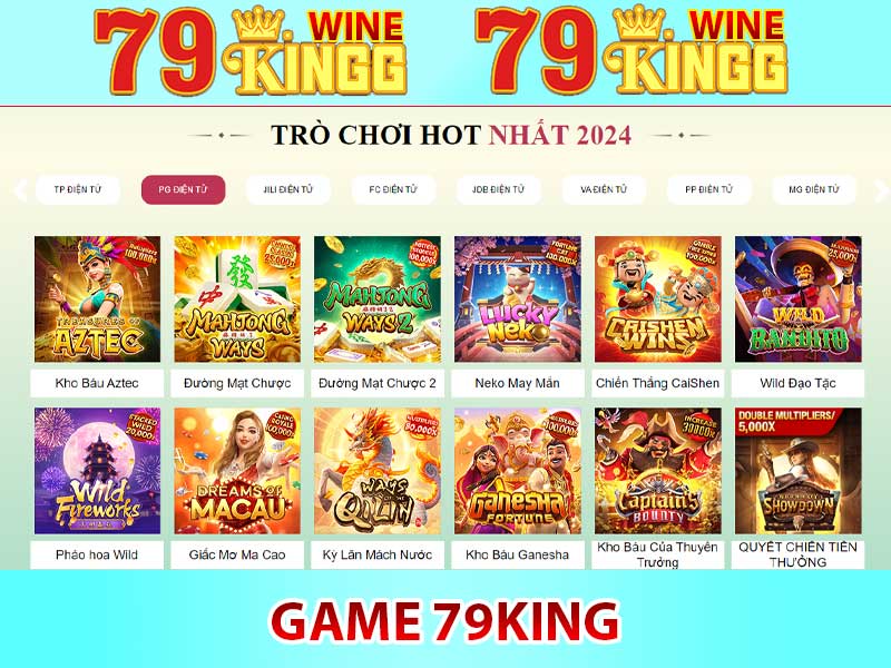 trò chơi game 79king hot nhất